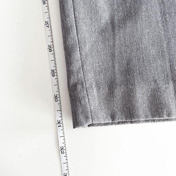 Calvin Klein Mens Flat Front Mid-rise Straight Fit Dress Pants Light Gray 38 - Picture 8 of 9